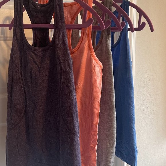 Lululemon Swiftly Tech Tank's BUNDLE of 4 - Picture 4 of 14